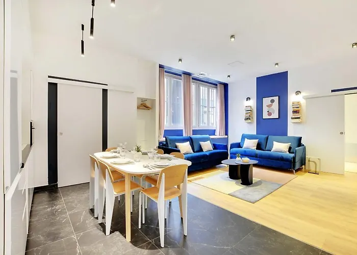 Modern Apartment - 1Br-6P - Ac - Marais